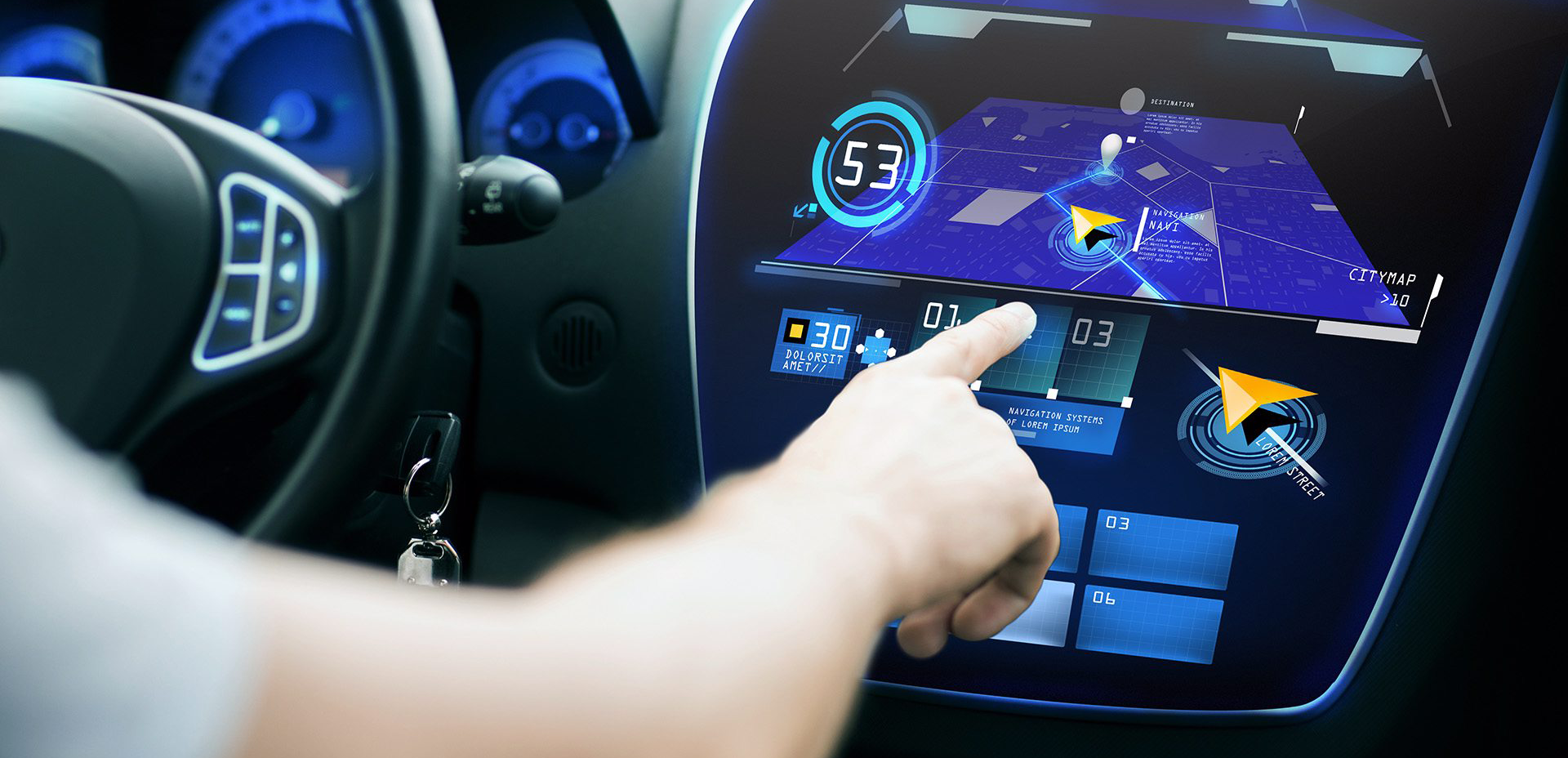Automotive Lighting Touchscreen Automotive Lighting Touchscreen