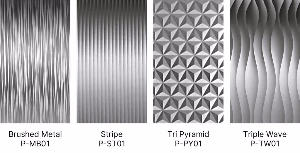 Patterned Diffusers